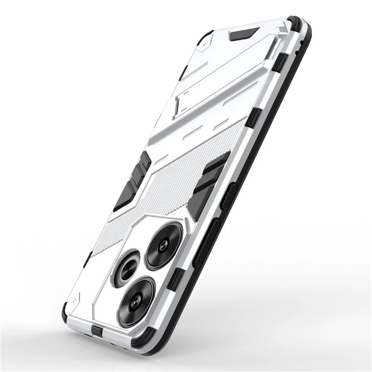 For Xiaomi Redmi Turbo 3 5G / Poco F6 5G Case Shockproof PC+TPU Phone Cover with Kickstand