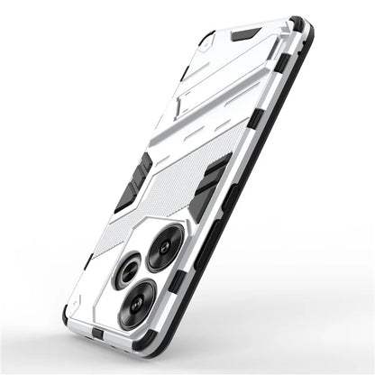 For Xiaomi Redmi Turbo 3 5G / Poco F6 5G Case Shockproof PC+TPU Phone Cover with Kickstand
