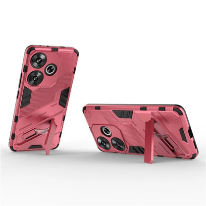 For Xiaomi Redmi Turbo 3 5G / Poco F6 5G Case Shockproof PC+TPU Phone Cover with Kickstand