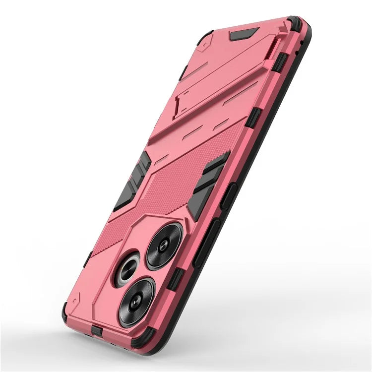 For Xiaomi Redmi Turbo 3 5G / Poco F6 5G Case Shockproof PC+TPU Phone Cover with Kickstand