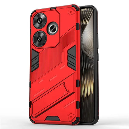 For Xiaomi Redmi Turbo 3 5G / Poco F6 5G Case Shockproof PC+TPU Phone Cover with Kickstand