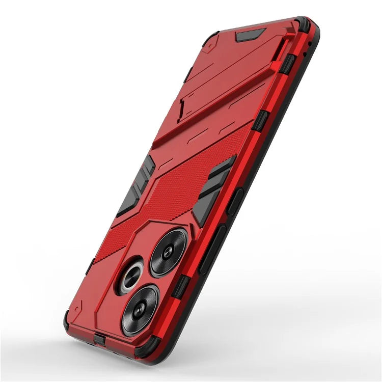 For Xiaomi Redmi Turbo 3 5G / Poco F6 5G Case Shockproof PC+TPU Phone Cover with Kickstand