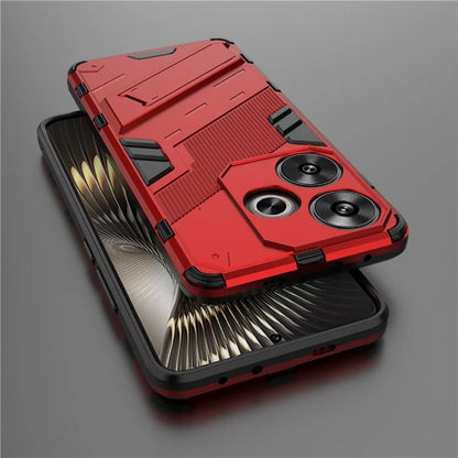 For Xiaomi Redmi Turbo 3 5G / Poco F6 5G Case Shockproof PC+TPU Phone Cover with Kickstand