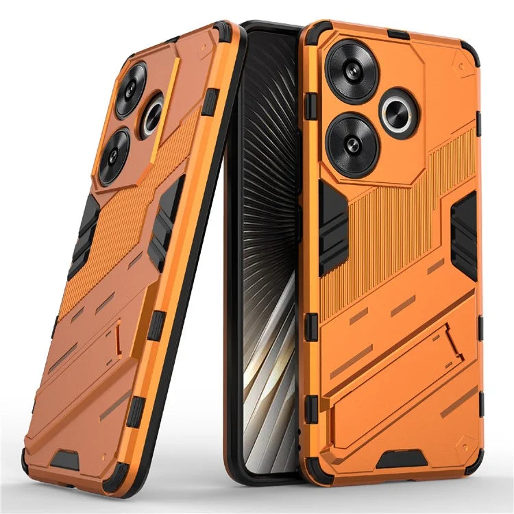 For Xiaomi Redmi Turbo 3 5G / Poco F6 5G Case Shockproof PC+TPU Phone Cover with Kickstand