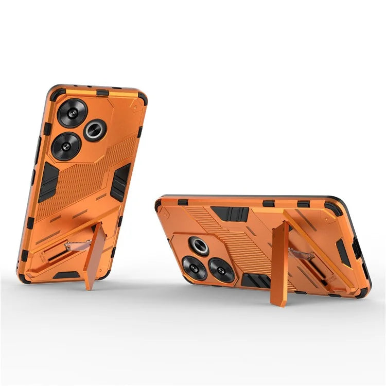 For Xiaomi Redmi Turbo 3 5G / Poco F6 5G Case Shockproof PC+TPU Phone Cover with Kickstand
