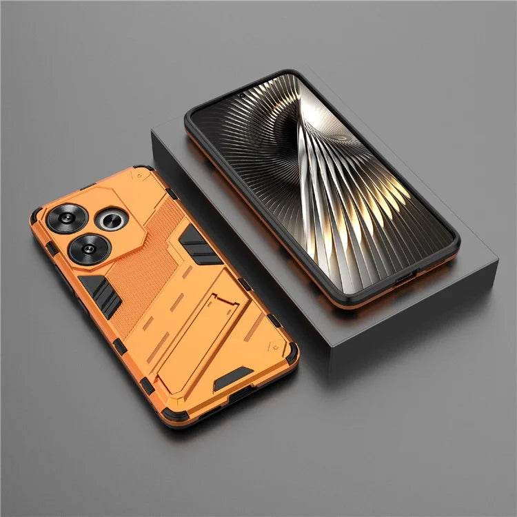For Xiaomi Redmi Turbo 3 5G / Poco F6 5G Case Shockproof PC+TPU Phone Cover with Kickstand