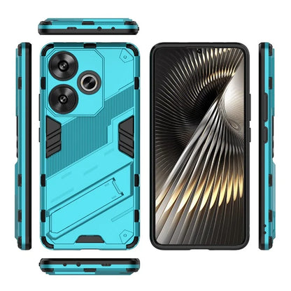 For Xiaomi Redmi Turbo 3 5G / Poco F6 5G Case Shockproof PC+TPU Phone Cover with Kickstand