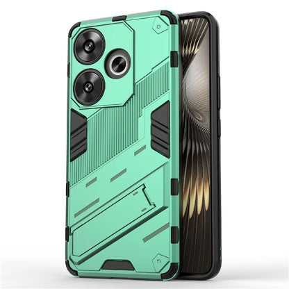 For Xiaomi Redmi Turbo 3 5G / Poco F6 5G Case Shockproof PC+TPU Phone Cover with Kickstand