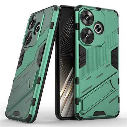 For Xiaomi Redmi Turbo 3 5G / Poco F6 5G Case Shockproof PC+TPU Phone Cover with Kickstand