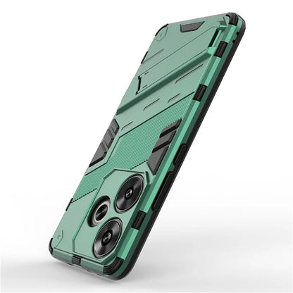 For Xiaomi Redmi Turbo 3 5G / Poco F6 5G Case Shockproof PC+TPU Phone Cover with Kickstand