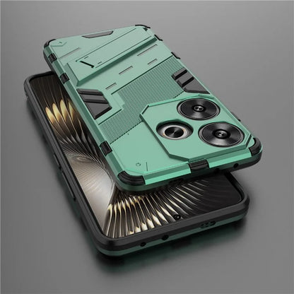 For Xiaomi Redmi Turbo 3 5G / Poco F6 5G Case Shockproof PC+TPU Phone Cover with Kickstand