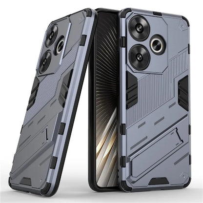 For Xiaomi Redmi Turbo 3 5G / Poco F6 5G Case Shockproof PC+TPU Phone Cover with Kickstand