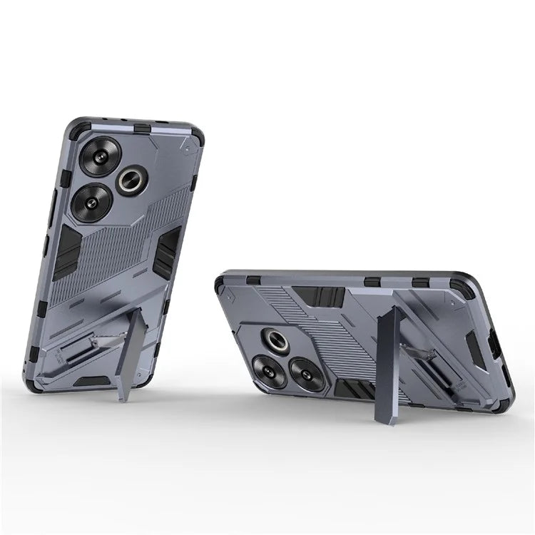 For Xiaomi Redmi Turbo 3 5G / Poco F6 5G Case Shockproof PC+TPU Phone Cover with Kickstand