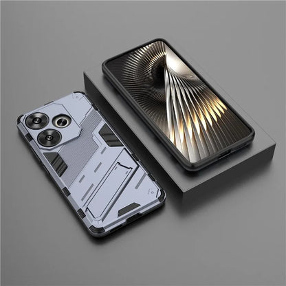 For Xiaomi Redmi Turbo 3 5G / Poco F6 5G Case Shockproof PC+TPU Phone Cover with Kickstand