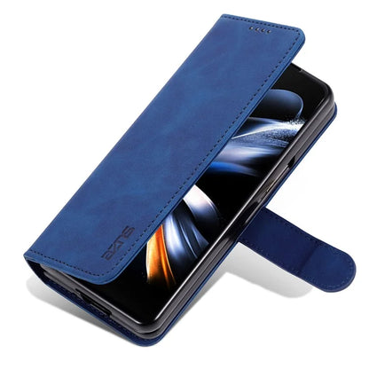 AZNS For Samsung Galaxy Z Fold6 5G Case PC Interior PU Leather Phone Cover Wallet