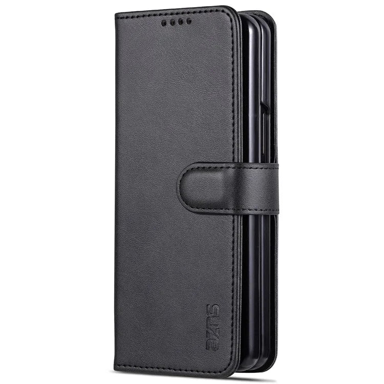 AZNS For Samsung Galaxy Z Fold6 5G Case PC Interior PU Leather Phone Cover Wallet