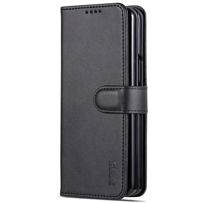 AZNS For Samsung Galaxy Z Fold6 5G Case PC Interior PU Leather Phone Cover Wallet