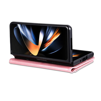 AZNS For Samsung Galaxy Z Fold6 5G Case PC Interior PU Leather Phone Cover Wallet