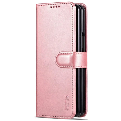 AZNS For Samsung Galaxy Z Fold6 5G Case PC Interior PU Leather Phone Cover Wallet