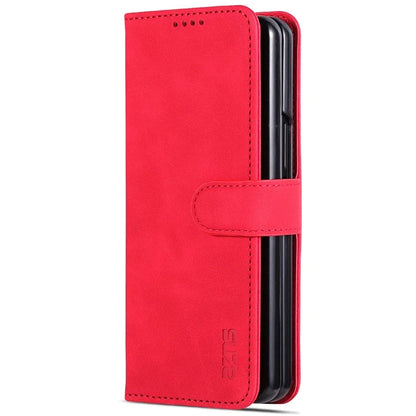 AZNS For Samsung Galaxy Z Fold6 5G Case PC Interior PU Leather Phone Cover Wallet