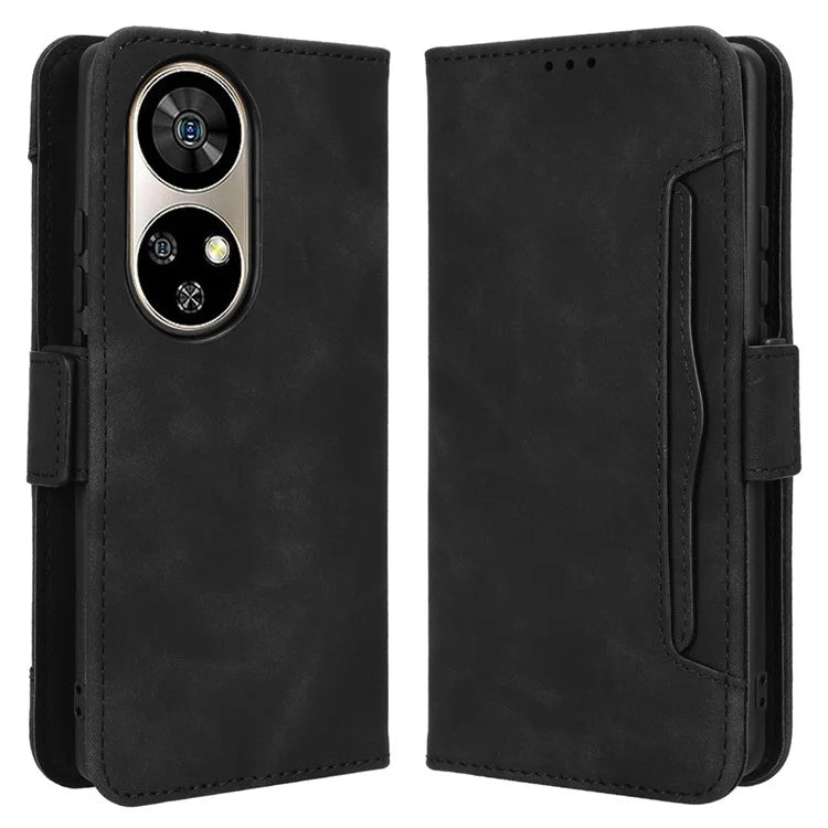 For Ulefone Note 17 Pro Case Multiple Card Slots Leather Wallet Phone Protective Shell