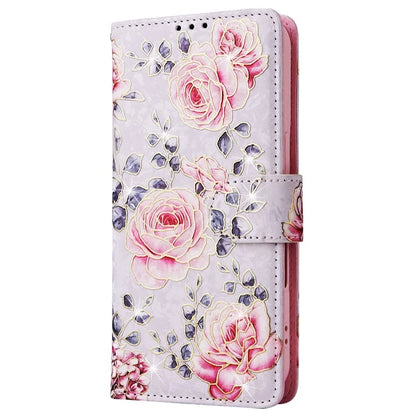 For iPhone 16 Case RFID Blocking Wallet Lacquered Design Mobile Phone Cover