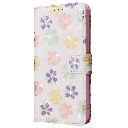 For iPhone 16 Pro Max Cell Phone Case Lacquered RFID Blocking PU Leather Cover