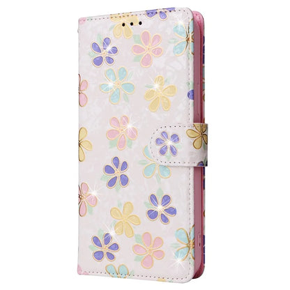 For iPhone 16 Pro Case Lacquered RFID Blocking Wallet PU Leather Stand Phone Cover