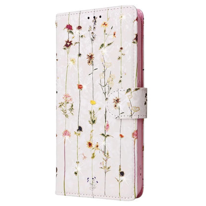 For iPhone 16 Pro Case Lacquered RFID Blocking Wallet PU Leather Stand Phone Cover