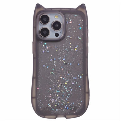 JTW Series For iPhone 15 Pro Max Slim Case Epoxy Design TPU Phone Cover (Large Cutout)