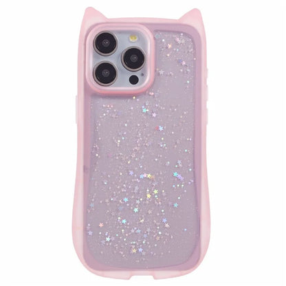 JTW Series For iPhone 15 Pro Max Slim Case Epoxy Design TPU Phone Cover (Large Cutout)