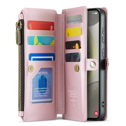 CASEME C36 Series For Samsung Galaxy S24+ Leather Case Crossbody Phone Bag with Card Slots Wallet