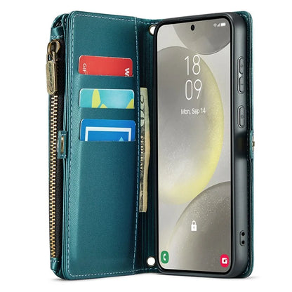 CASEME C36 Series For Samsung Galaxy S24+ Leather Case Crossbody Phone Bag with Card Slots Wallet