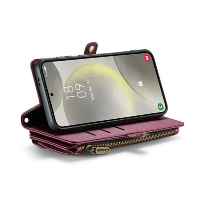CASEME C36 Series For Samsung Galaxy S24+ Leather Case Crossbody Phone Bag with Card Slots Wallet