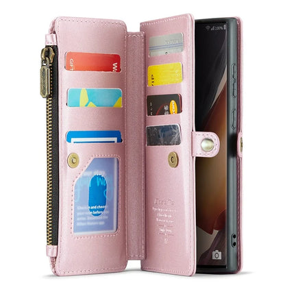 CASEME C36 Series For Samsung Galaxy Note20 Ultra  /  Note20 Ultra 5G Case Leather Phone Bag with Straps