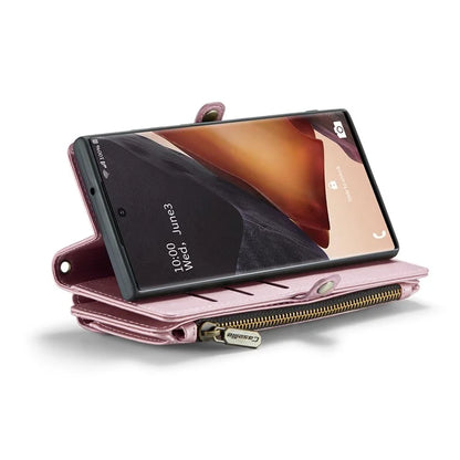 CASEME C36 Series For Samsung Galaxy Note20 Ultra  /  Note20 Ultra 5G Case Leather Phone Bag with Straps