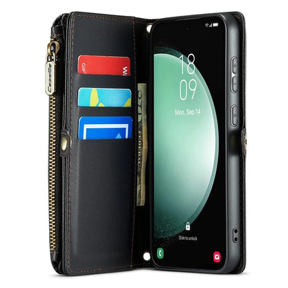 CASEME C36 Series For Samsung Galaxy S23 FE Case Phone Shoulder Bag Wallet Leather Cover