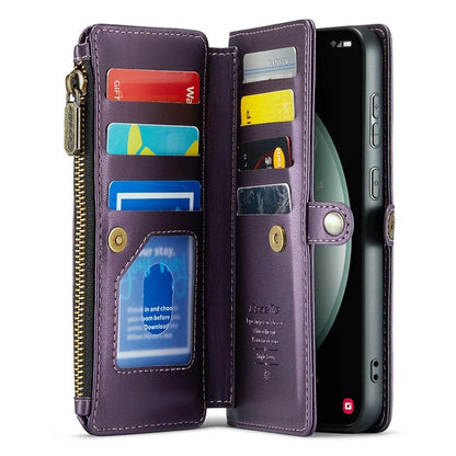 CASEME C36 Series For Samsung Galaxy S23 FE Case Phone Shoulder Bag Wallet Leather Cover