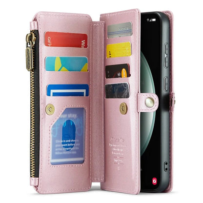 CASEME C36 Series For Samsung Galaxy S23 FE Case Phone Shoulder Bag Wallet Leather Cover