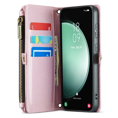 CASEME C36 Series For Samsung Galaxy S23 FE Case Phone Shoulder Bag Wallet Leather Cover