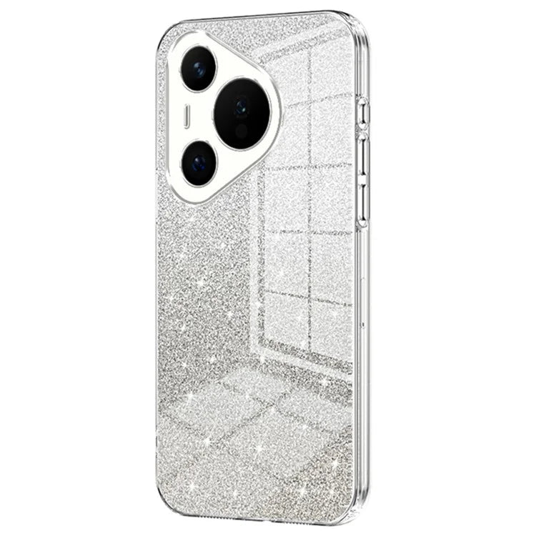 For Huawei Pura 70 Case TPU Gradient Glitter Mobile Phone Cover