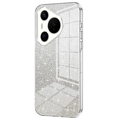 For Huawei Pura 70 Case TPU Gradient Glitter Mobile Phone Cover