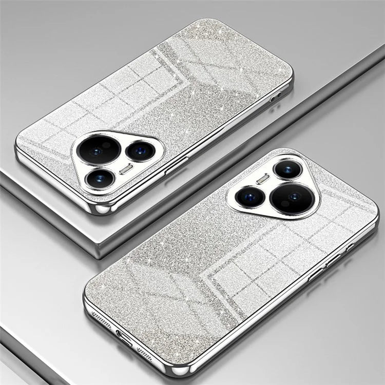 For Huawei Pura 70 Case TPU Gradient Glitter Mobile Phone Cover