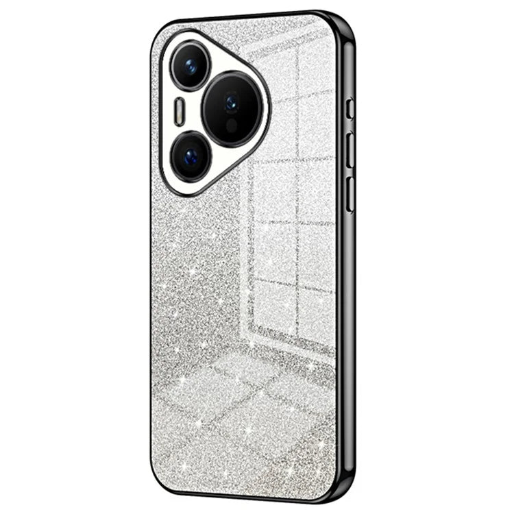 For Huawei Pura 70 Case TPU Gradient Glitter Mobile Phone Cover
