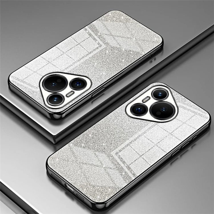 For Huawei Pura 70 Case TPU Gradient Glitter Mobile Phone Cover