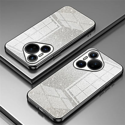 For Huawei Pura 70 Case TPU Gradient Glitter Mobile Phone Cover