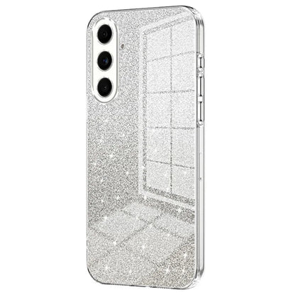 For Samsung Galaxy F55 5G / C55 5G / M55 5G Glitter Cell Phone Case Gradient Electroplated TPU Cover