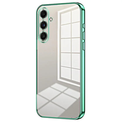 Back Shell for Samsung Galaxy F55 5G / C55 5G / M55 5G Electroplating TPU Cell Phone Case