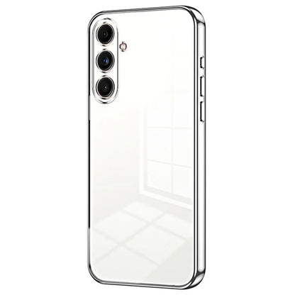 Back Shell for Samsung Galaxy F55 5G / C55 5G / M55 5G Electroplating TPU Cell Phone Case