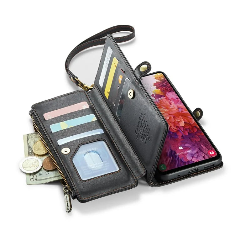CASEME C36 Series For Samsung Galaxy S20 FE / S20 FE 5G / S20 FE 2022 / S20 Lite Leather Phone Case